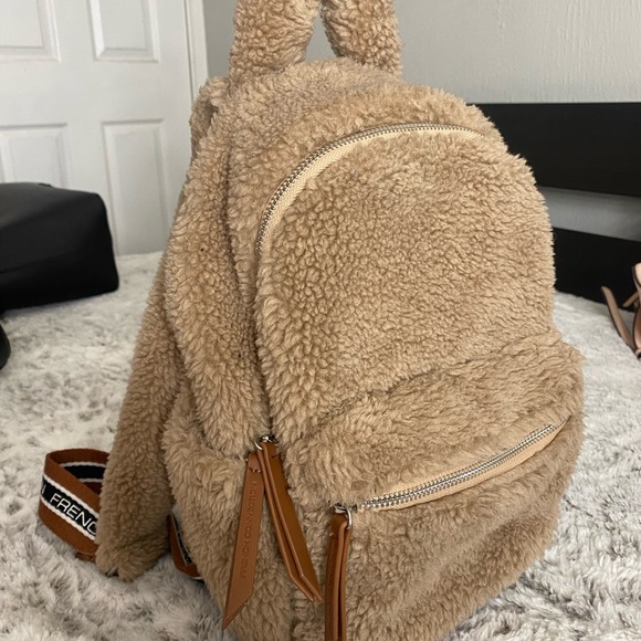 French Connection Cozy Tan Backpack